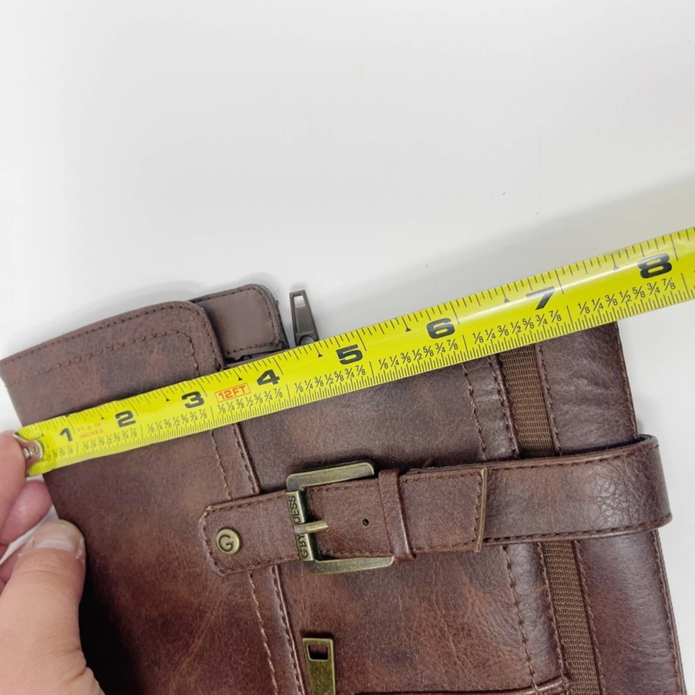 [G by Guess] brown faux leather riding boot size 6 - Picture 9 of 9
